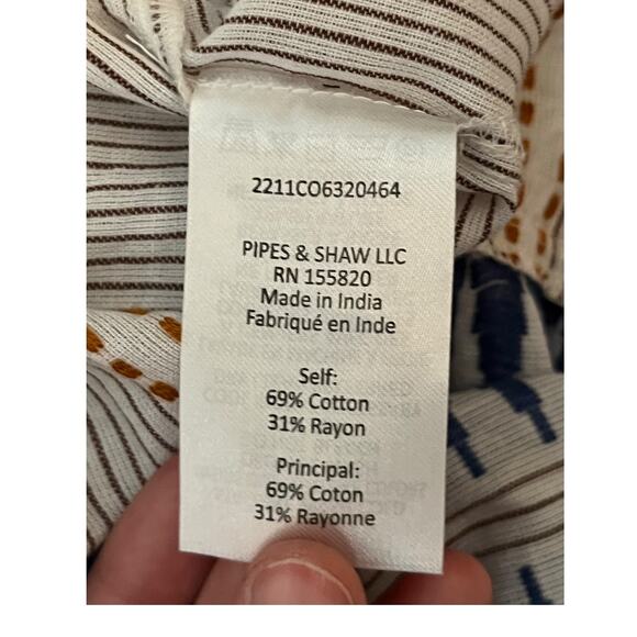 Veronica Beard dress Abilene tie detail cotton blend cover up X-Large XL - Picture 10 of 11